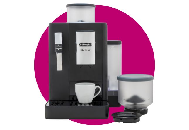 Koffiemachine voor cappuccino DELONGHI Rivelia EXAM440.35.B
